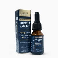 Muscle & Joint Relief Hemp Tincture 1 Muscle & Joint Relief Hemp Tincture – Full-Spectrum CBD + CBG + CBN - Fast-Acting Pain Suppot, Recovery Boost, Natural Comfort Formula